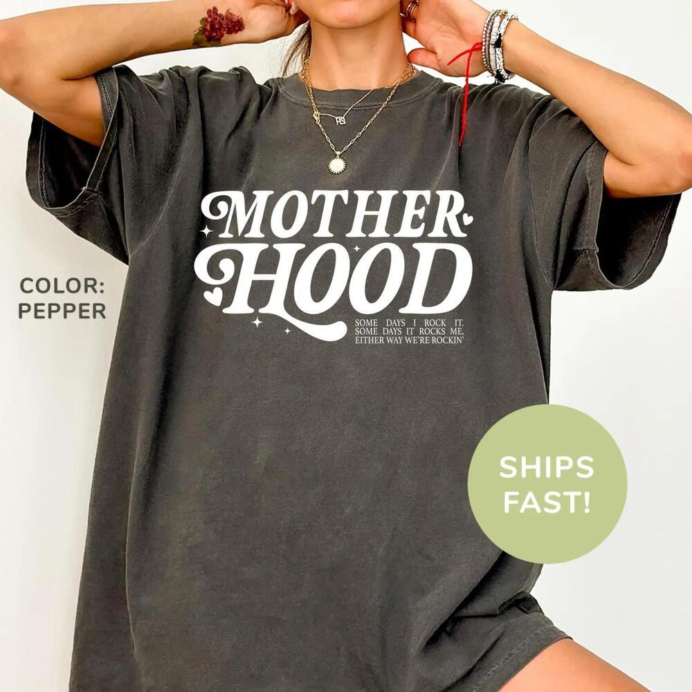 Motherhood Shirt Mom Life Shirt Cool Moms Club Shirt